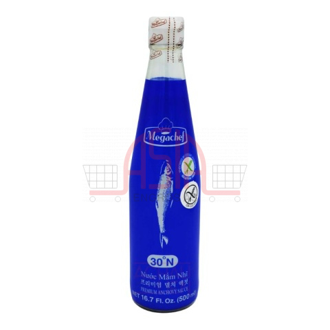 MEGACHEF ANCHOVY FISH Sauce premium  500ML x 12